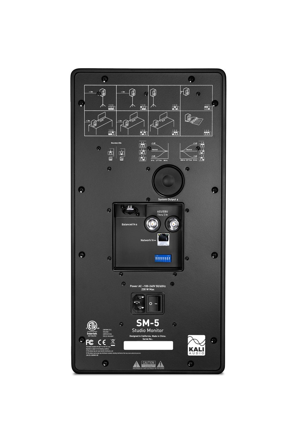 Kali Audio | SM-Series SM-5  5-inch Powered 3-way Studio Monitor