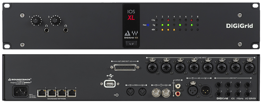 Waves | DiGiGrid IOS-XL Premium SoundGrid audio interface