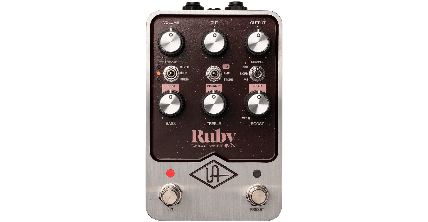 Universal Audio | Ruby '63 Top Boost Amplifier Pedal