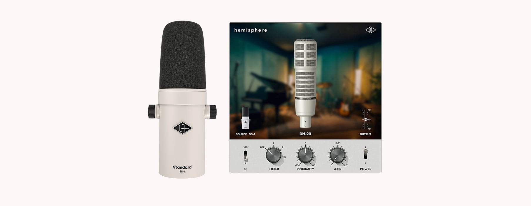 Universal Audio Standard Series SD-1 Dynamic microphone