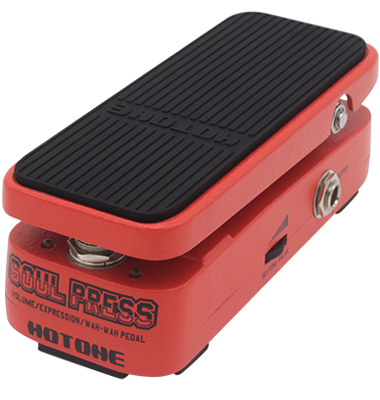 wah wah volume pedal Hotone Soul Press Micro Volume / Expression / Wah Pedal – TOT ALL AUDIO