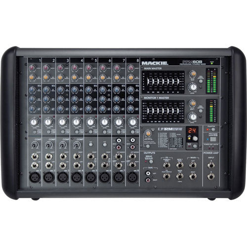 Mackie PPM608 8-channel 1000W Powered Mixer