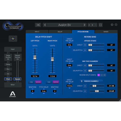 Apogee Clearmountain's Domain Plug-in