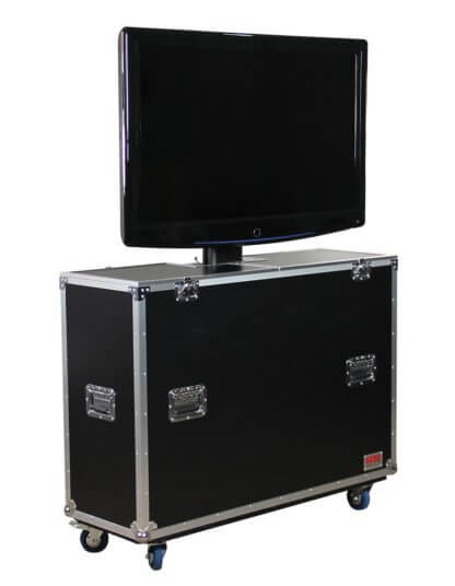 Gator Cases | 55" LCD/Plasma Electric Lift Road Case