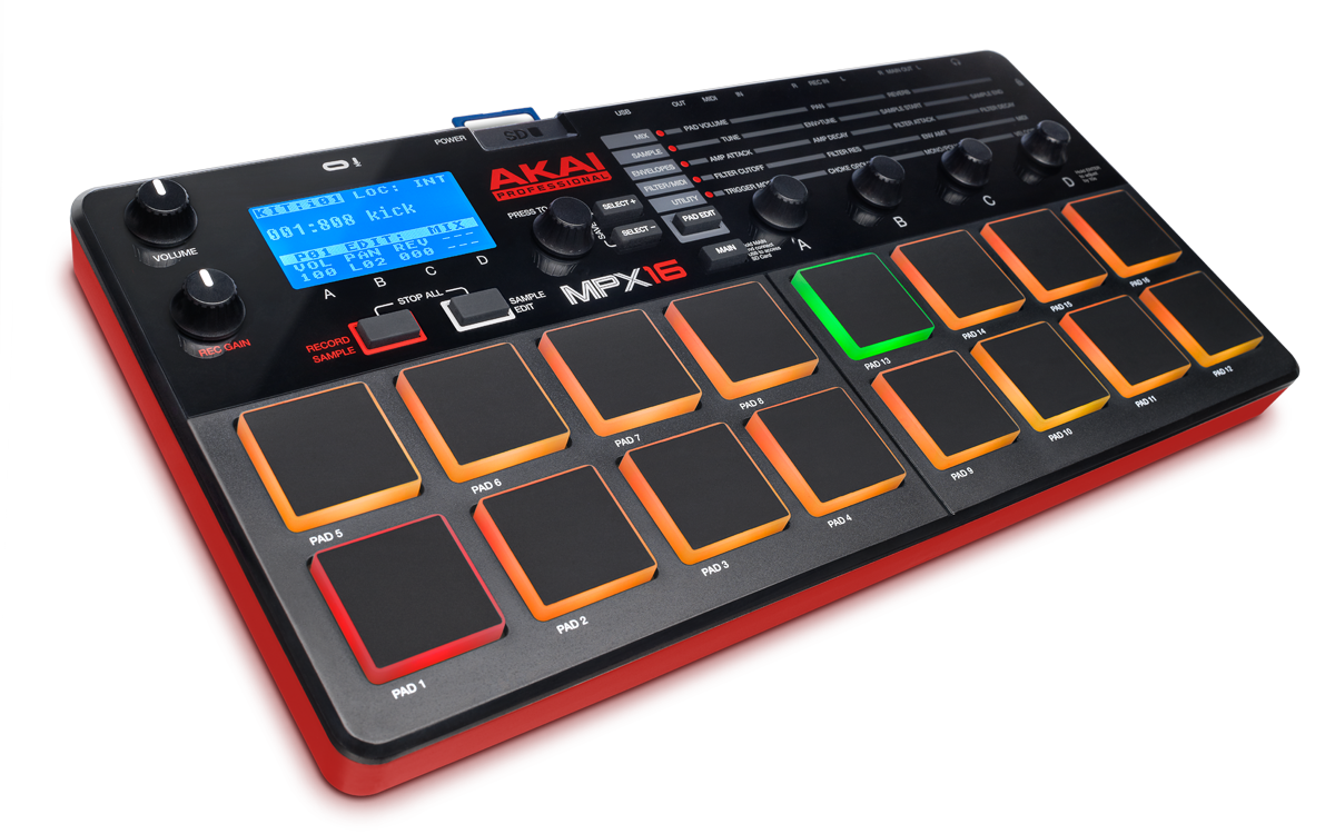 Akai Professional MPX16 Sample Recorder and Player – TOT ALL AUDIO Akai Professional MPX16 Sample Recorder and Player – TOT ALL AUDIO