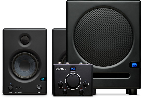 PreSonus | MicroStation BT 2.1 Monitor Controller with Bluetooth