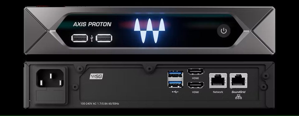 Waves | Axis Proton Compact turnkey computer optimized to run Waves audio applications