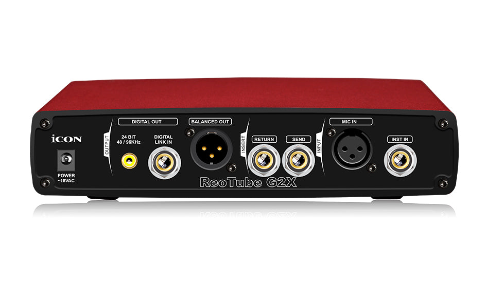 iCON Pro Audio | ReoTube G2X Tube Mic Preamp