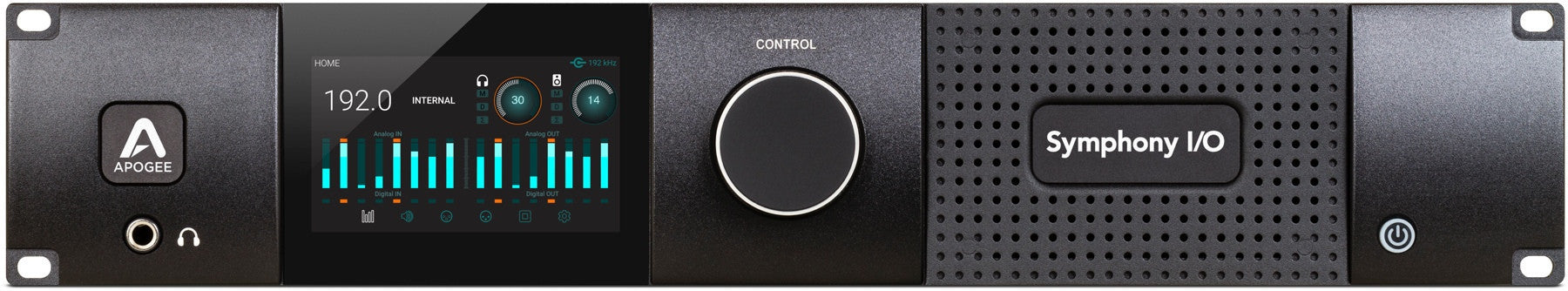 Apogee Symphony I/O MKII Thunderbolt Chassis with 16 Analog In + 16 Analog Out+8 Analog In + 8 Analog Out