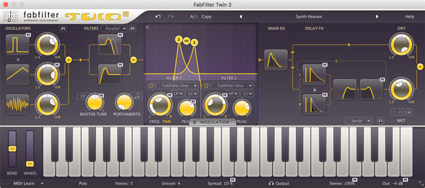 FabFilter | Twin 2 Synthesizer Plug-in