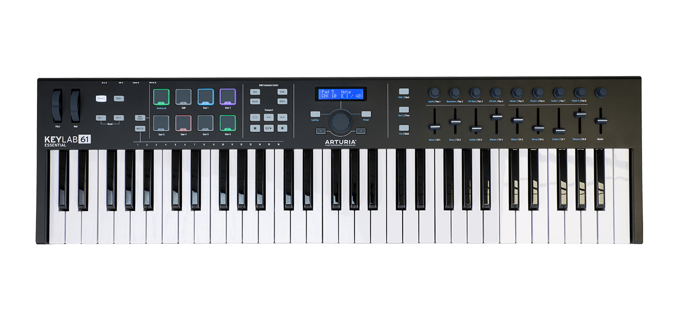 Arturia Keylab Essential 49 Black Edition – TOT ALL AUDIO