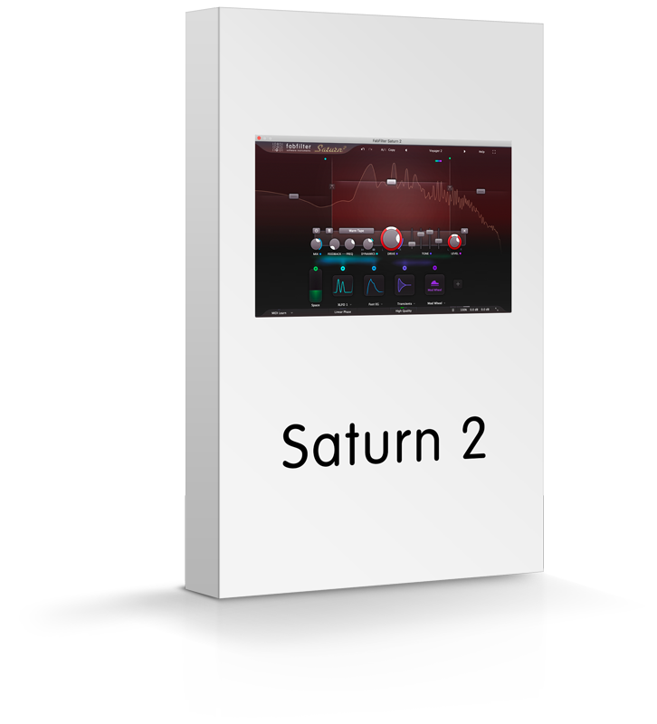FabFilter | Saturn 2 Distortion / Saturation Plug-in