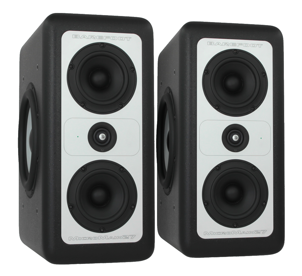 Barefoot Sound MicroMain 27 3.5-way active monitor with MEME™ Technology (Pair)
