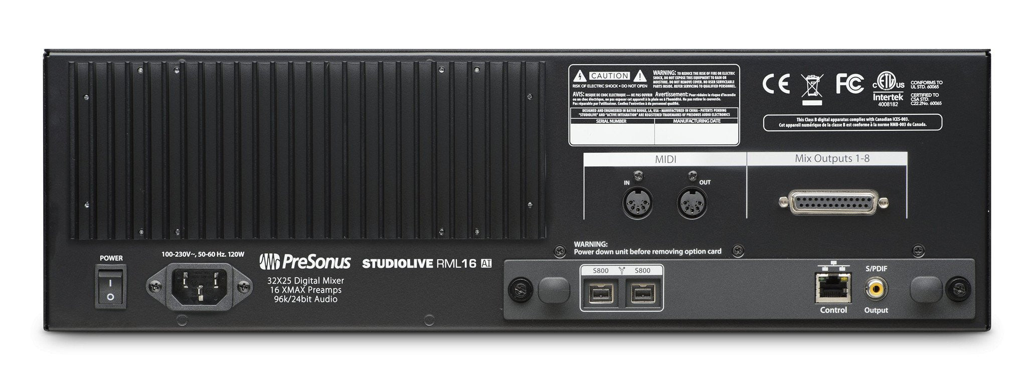 PreSonus StudioLive RML16AI