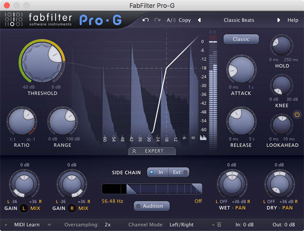 FabFilter | Pro-G Gate / Expander Plug-in