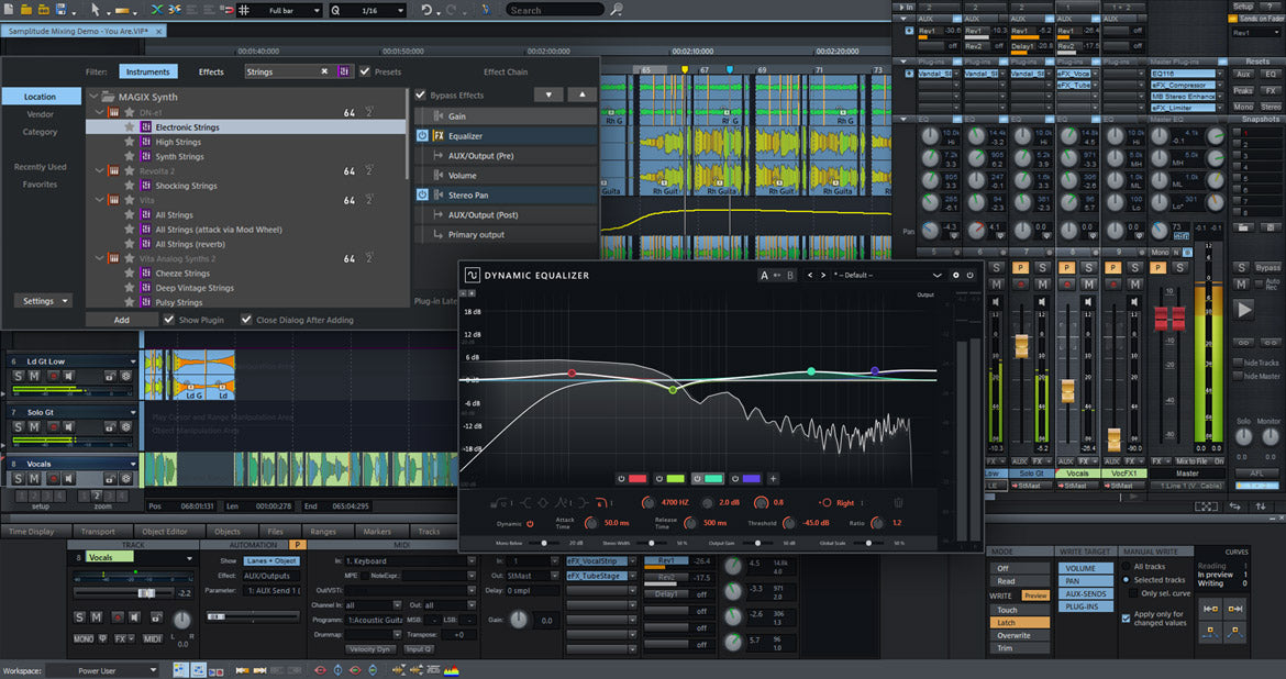 Magix | Samplitude Pro X6 Music Production Software
