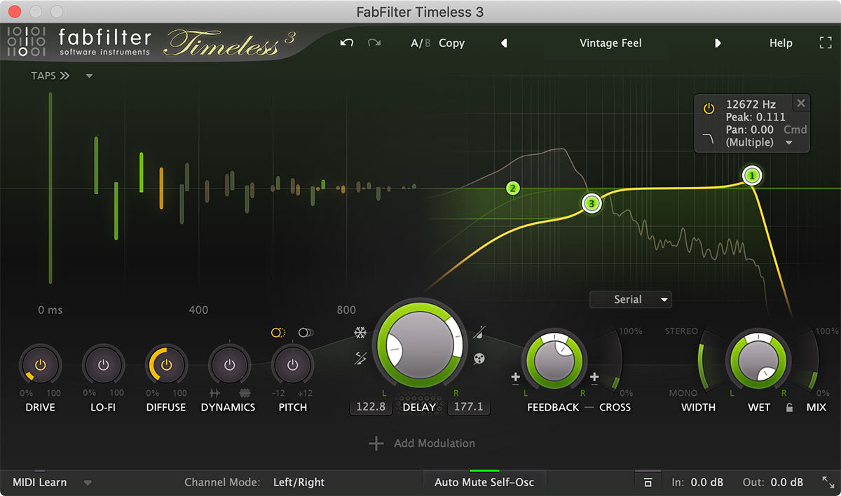 FabFilter | Timeless 3 Delay Plug-in