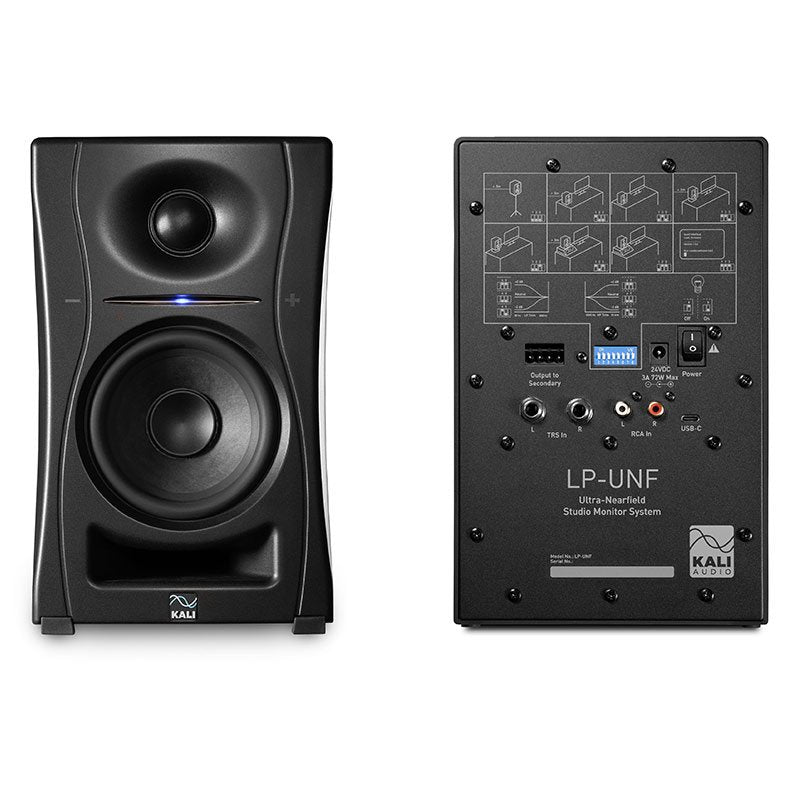Kali Audio | LP-UNF Ultra Nearfield 4.5" Powered Monitor System