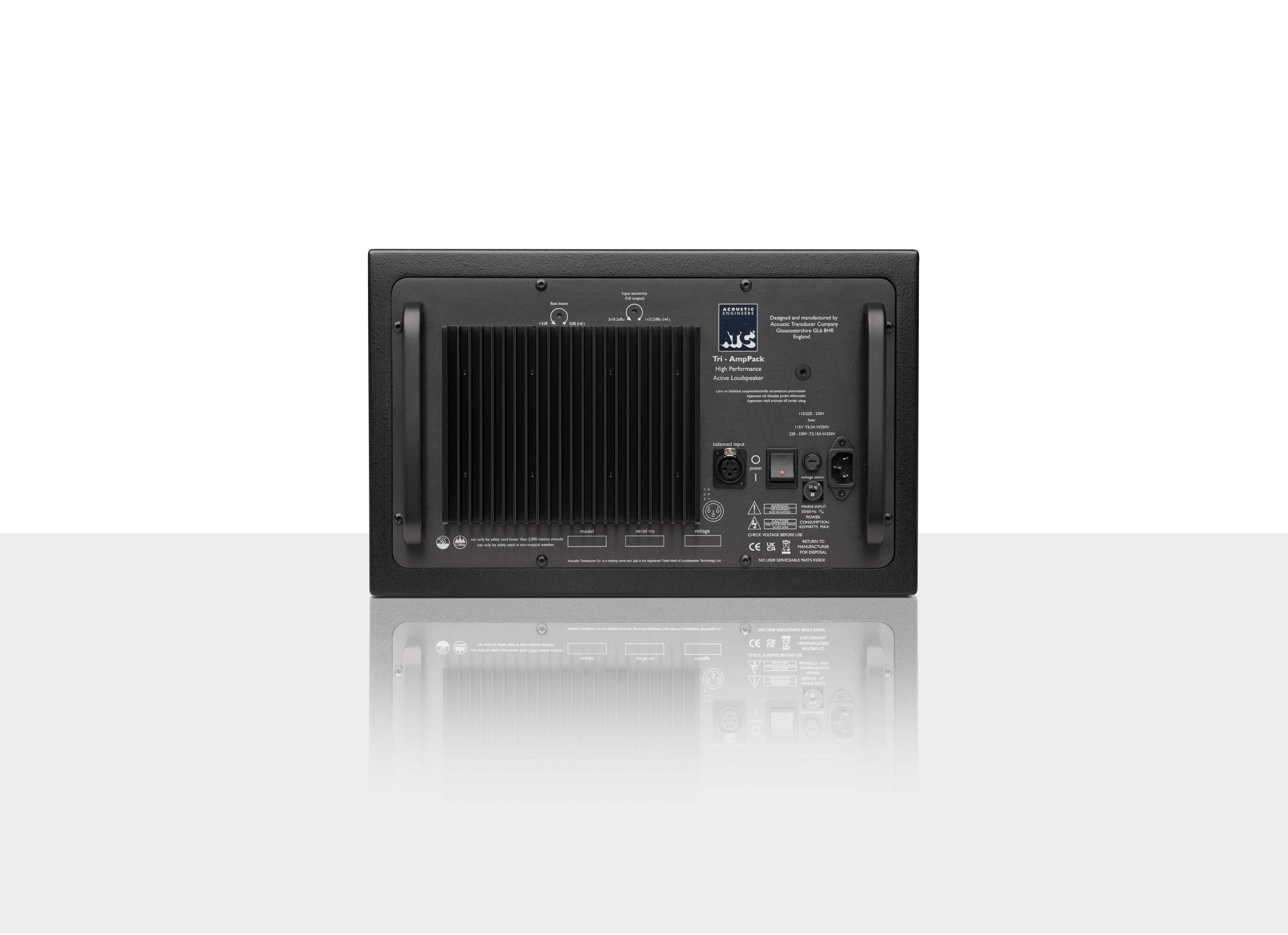 ATC | SCM25A Pro Mk2 6.5-inch Active 3-way Studio Monitor (pair)