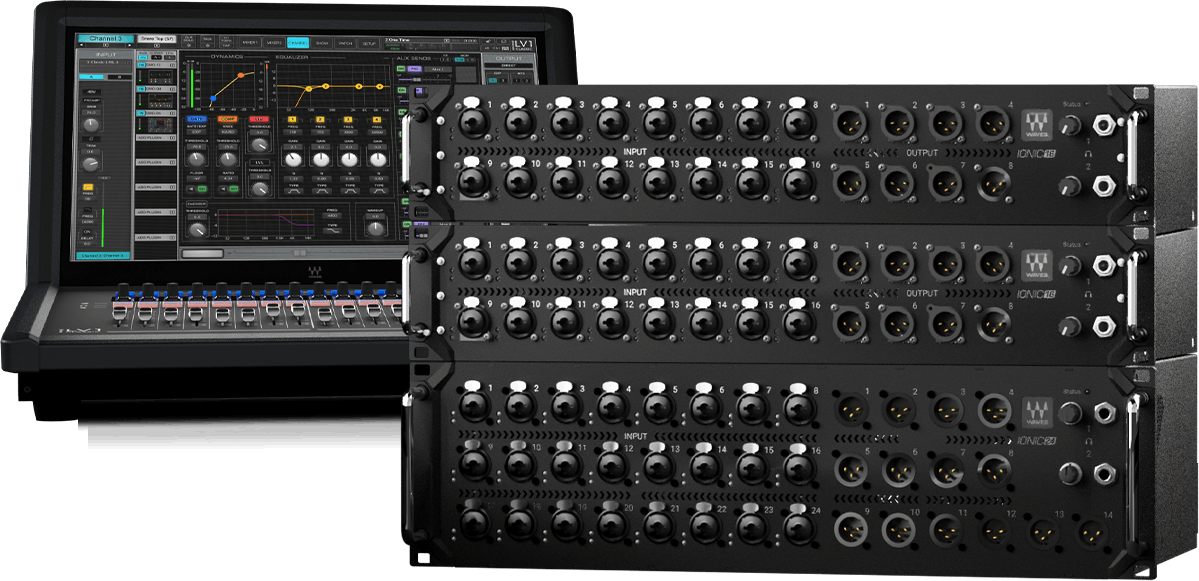Waves | eMotion LV1 Classic 64-channel Digital Mixer