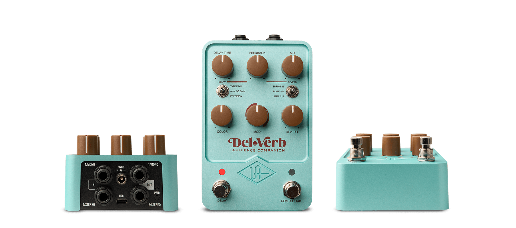 Universal Audio | Del-Verb Ambience Companion Reverb and Delay Pedal