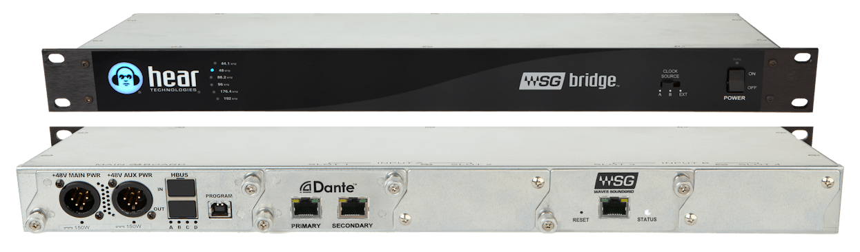 Waves | Hear Technologies WSG Bridge for Dante