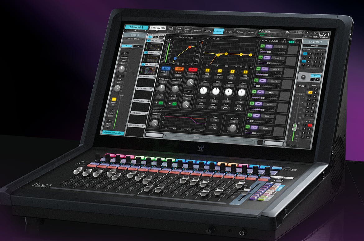 Waves | eMotion LV1 Classic 64-channel Digital Mixer