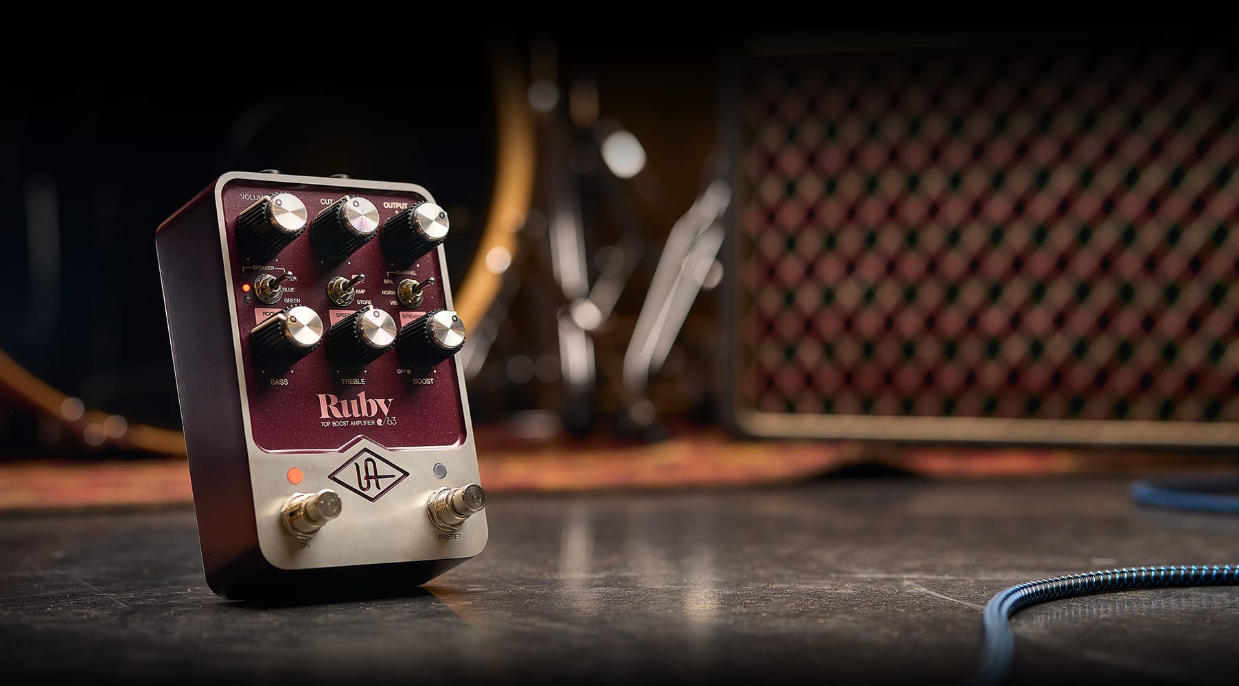ruby guitar pedal Universal Audio