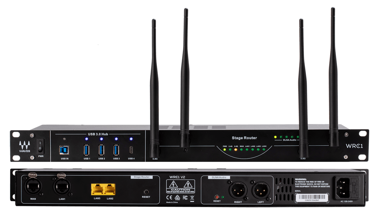 Waves | WRC-1 V2 WiFi Stage Router