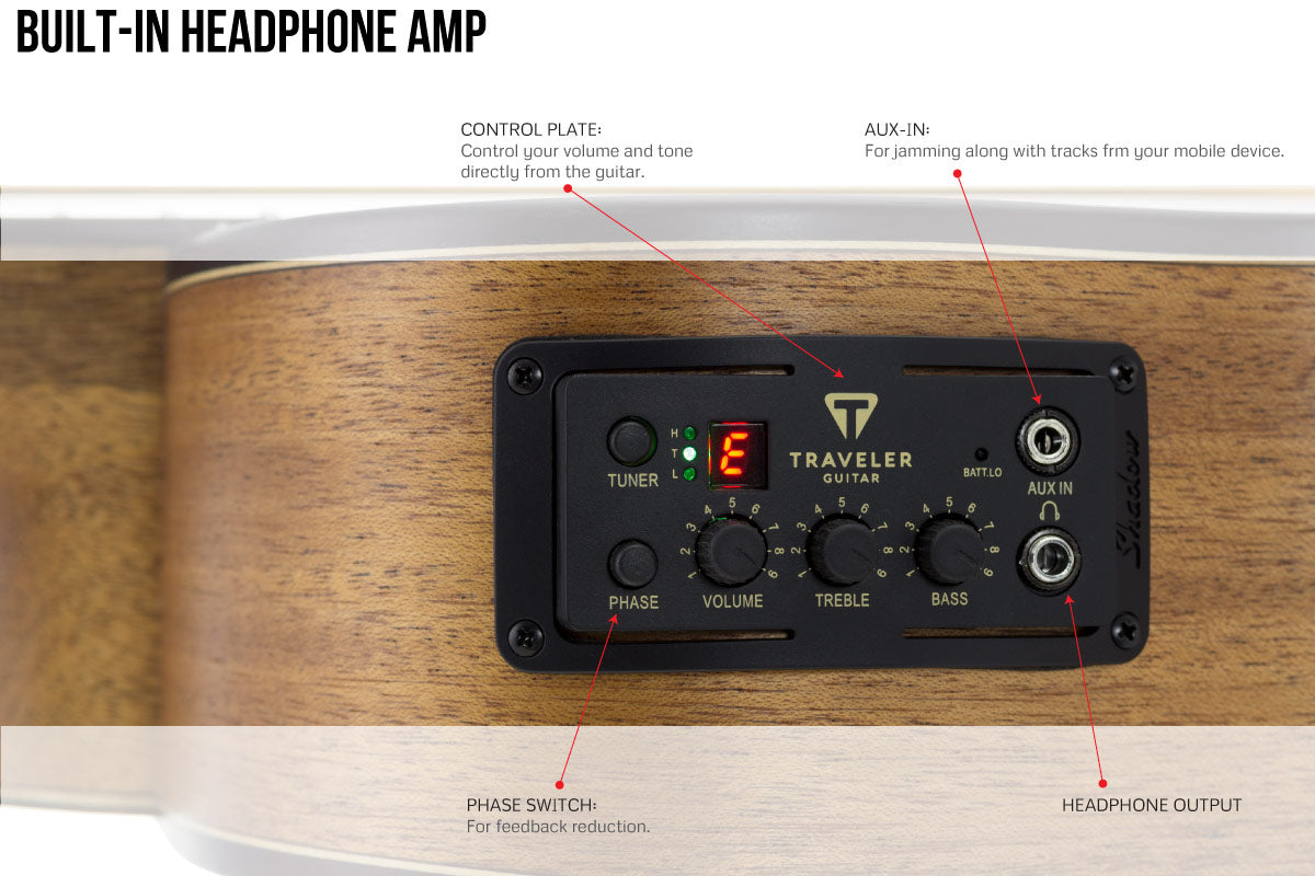 Traveler Guitar Traveler Acoustic CL-3EQ