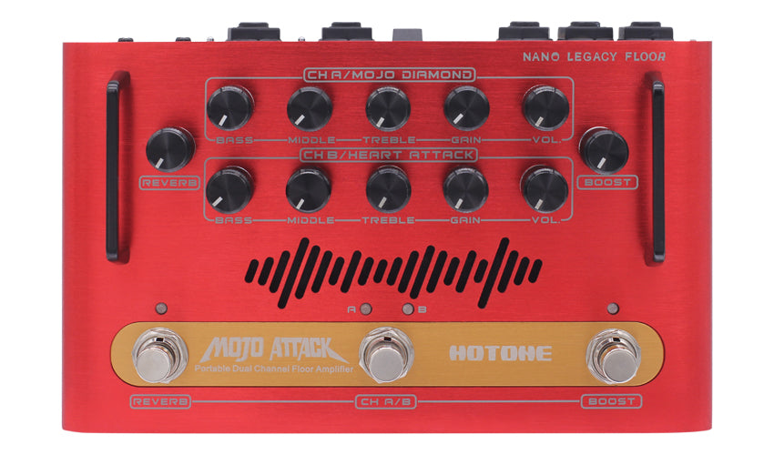 Hotone Mojo Attack 75-watt 2 Channel Floor Amp