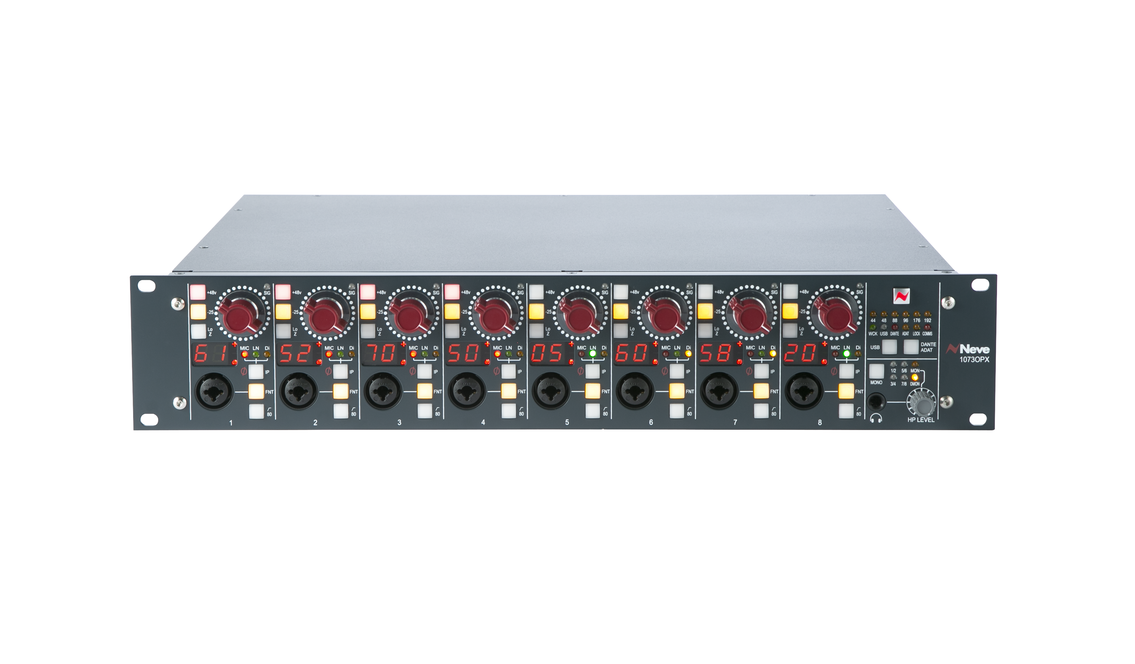 AMS Neve | 1073OPX 8-Ch Remote Controlled Preamp