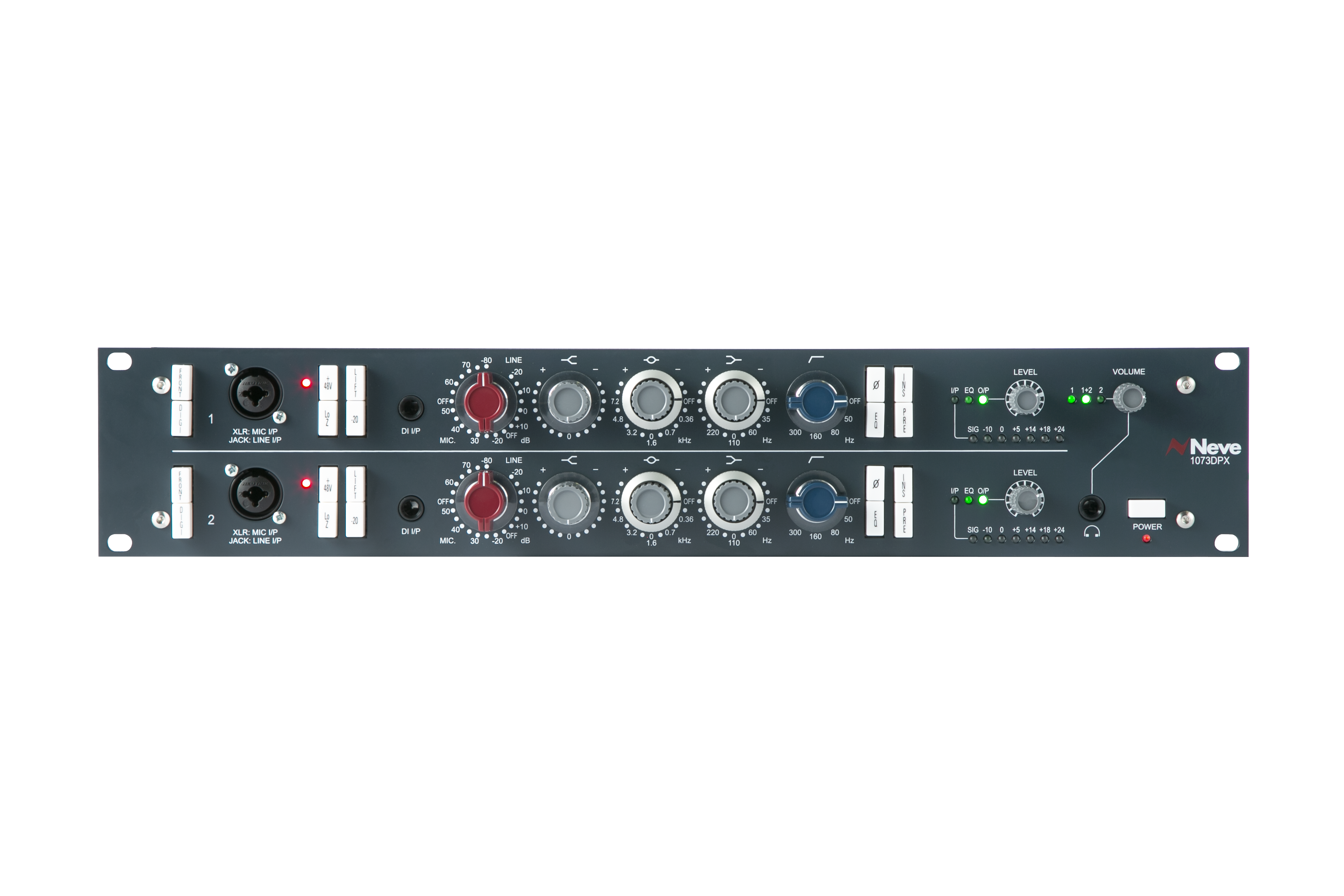 AMS Neve | 1073DPX 2-Channel Preamp and 3-band EQ