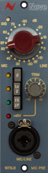 AMS Neve | 1073LB Single Channel Mic Preamp Compatible with 500-series
