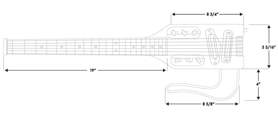 Traveler Guitar Ultra-Light Electric Lefty