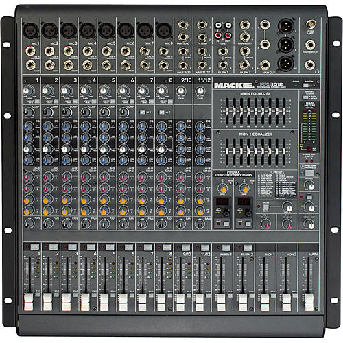 Mackie PPM1012 12-channel 1600W Powered Mixer