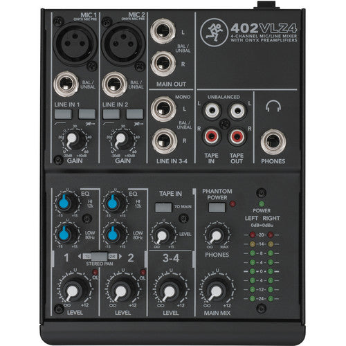 Mackie 402VLZ4 4-channel Mixer