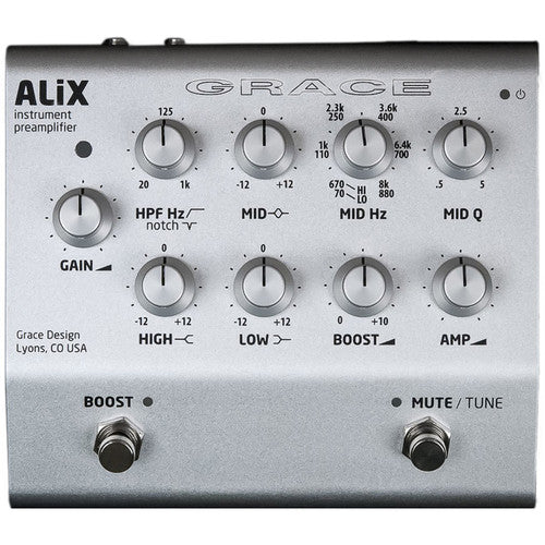 Grace Design ALiX Studio Quality Instrument Preamplifier / DI / EQ