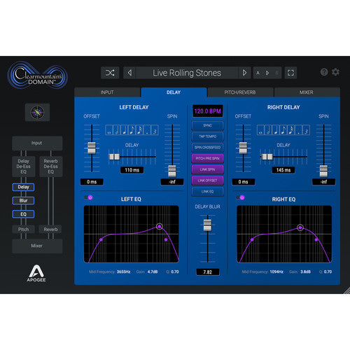 Apogee Clearmountain's Domain Plug-in