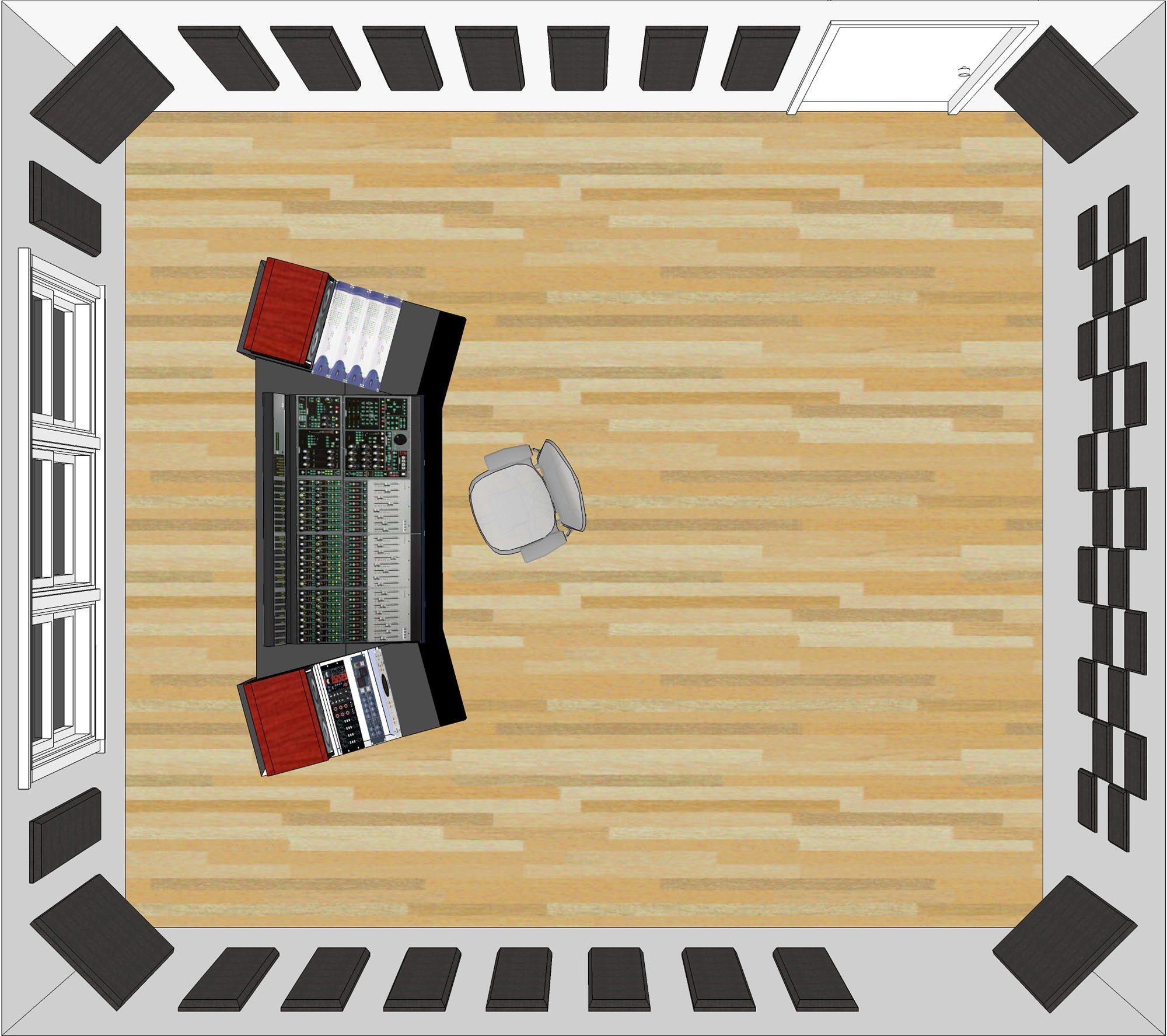 Primacoustic London 16 Acoustic Room Kit