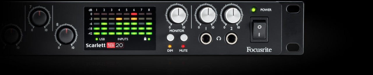 Focusrite Scarlett 18i20 2nd Gen
