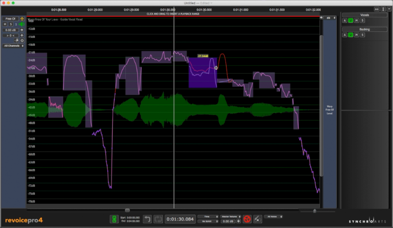 Synchro Arts Revoice Pro 4 - License for VocALign Pro 4 Owners