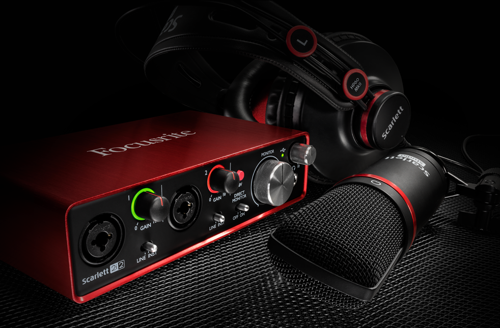 Focusrite Scarlett 2i2 Studio 2nd Gen