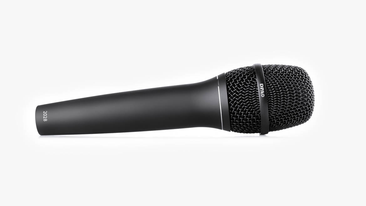 DPA 2028 Supercardioid Vocal Mic, Black