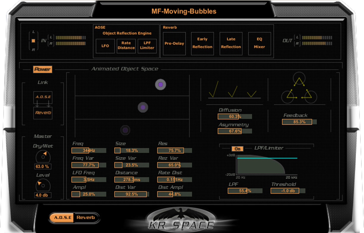 KResearch | KR-Space Multi-FX Plug-in