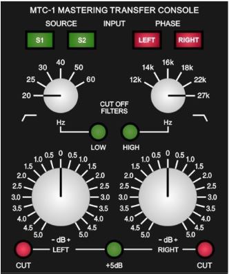 MASELEC MTC-1X Stereo Mastering Console