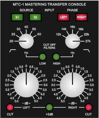 MASELEC MTC-1X Stereo Mastering Console