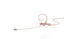 DPA d:fine™ 4266 Omni Flex Earset Mic, 90 mm Boom, Beige, TA4F Mini-XLR