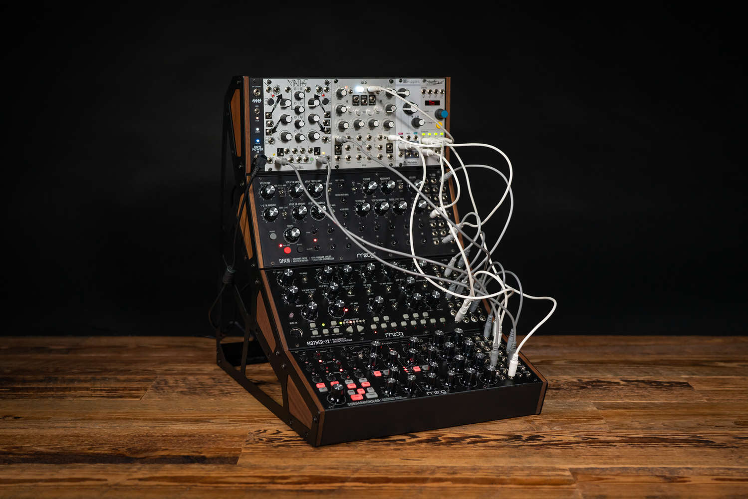 Moog Semi-Modular Multi-Tier Rack Stand