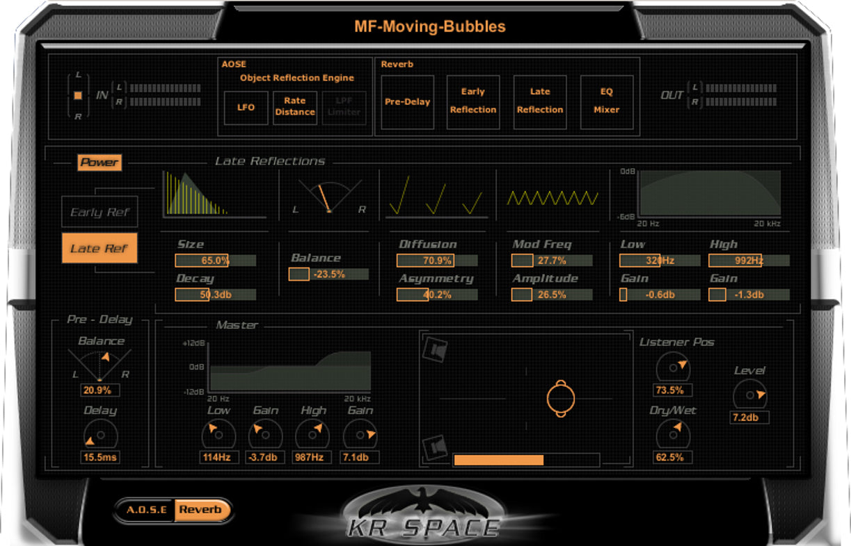 KResearch | KR-Space Multi-FX Plug-in